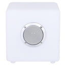 Cassa Speaker Bluetooth con LED 20x20x20 cm Impermeabile Benzoni Bianca