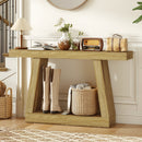Consolle Fissa 140x30x83 cm per Ingresso in MDF Rovere      
