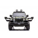 Macchina Elettrica per Bambini Fuoristrada Jeep Wrangler Rubicon 12V con Telecomando Mimetico