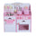 Cucina Giocattolo per Bambini in Legno con Accessori Rosa 60x30x62 cm