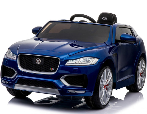 Macchina Elettrica per Bambini 12V con Licenza Jaguar F-Pace Blu sconto