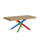 Tavolo Allungabile 130/234x90x77 cm Volantis Premium Quercia Natura