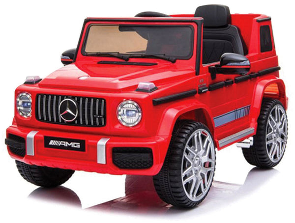 Macchina Elettrica per Bambini 12V con Licenza Mercedes G63 AMG Big Fuoristrada Rossa sconto