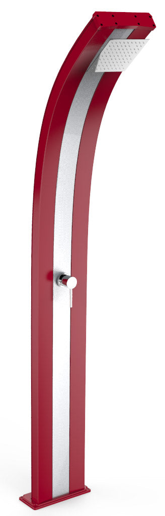 sconto Doccia Solare da Giardino 40L Miscelatore Arkema Dada Fascia Inox Cherry