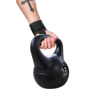 Kettlebell per Allenamento 12 Kg in PVC e Sabbia Nero