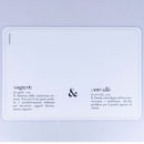 Set 6 Tovagliette 45x30 cm in Pvc Villa d'Este Home Tivoli Victionary