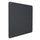 Pannello Fonoassorbente da Parete con Fori 70x70 cm Kit di 4 distanziali Coprivite Cromo Finitura Antracite