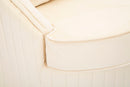 Poltrona Space Plus Crema Ø 75x80 cm in Legno 