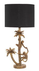 Lampada da Tavolo Palma Ø 28x61 cm in Poliresina 