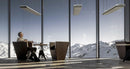 Stufa Elettrica ad Infrarossi 155x20,1x5,8 cm da Soffitto 2400W in Alluminio Moel Hot-Top Silver