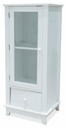 Mobile 1 Anta 1 Ripiano 1 Cassetto 42x33,5x97,5 cm in Legno Soriani Bianco