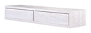 Mensola da Parete con 2 Cassetti 88,2x13,4x23,7 cm in Fibra di Legno Domino Maxi Rovere Imperiale