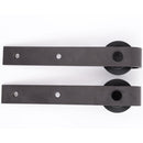 Binario per Porte Scorrevoli con Kit di Accessori Portata 100kg 