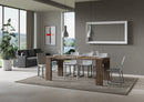 Consolle Allungabile 90-196x42x77 cm in Nobilitato Marrone