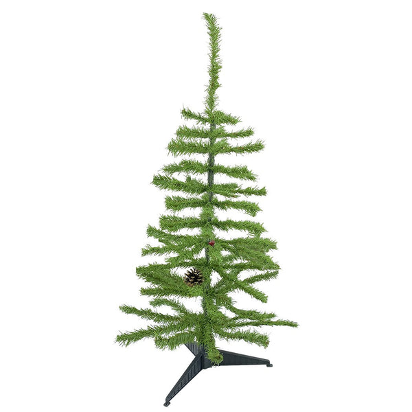prezzo Albero di Natale 70H cm Rami pieghevoli e pigne Abete Artificiale in PVC