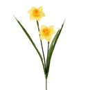 Set 8 Rami Artificiali Narciso con 6 Fiori H 70 cm