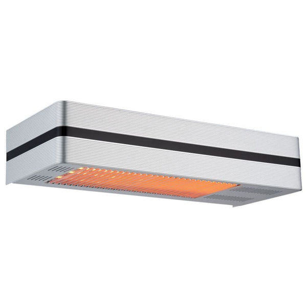 prezzo Stufa da Esterno Riscaldatore ad Infrarossi 60,2x25x12 cm 2000W Sined Silver