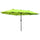 Ombrellone da Giardino Doppio 460x270x240 cm in Acciaio e Poliestere Verde