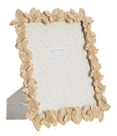 Cornice Farfalle Glod 27,5x2,6x32,5 cm in Resina e Vetro Oro      