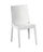 Sedia da Giardino 55x46x85 cm in Polipropilene Bianca