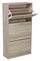 Mobile Scarpiera 3 Ante 60x24x116 cm in Legno Truciolare Sonoma