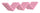 Mensola da Parete Libreria Zigzag 56x15,5 cm in Fibra di Legno Saetta Rosa Blush