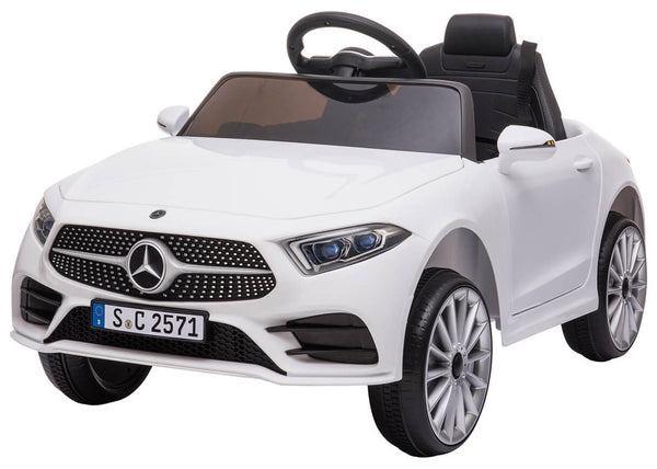 acquista Macchina Elettrica per Bambini 12V con Licenza Mercedes CLS 350 AMG Bianca
