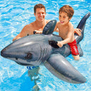 Materassino Cavalcabile Gonfiabile per Bambini a Forma di Squalo 173x107 cm Intex