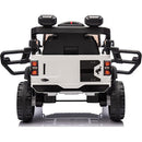 Macchina Elettrica per Bambini 12V Licenza Ford Bronco Raptor con Telecomando Bianco  