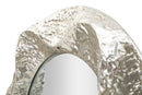 Specchio Argelux Arco 61x6,5x160 cm in Ferro e Specchio e MDF Argento      