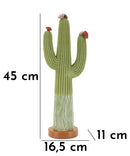 Cactus 16,5x11x45 cm in Resina Multicolor      