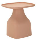 Tavolinetto Gea Rosa 48x48x50 cm in Polipropilene Rosa      