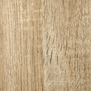 Mobile Multiuso 2 Ante 62x40x77 cm in MDF Bianco e Legno