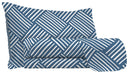 Set Lenzuola Sopra Sotto e Federe in Microfibra City Life Blue Varie Misure