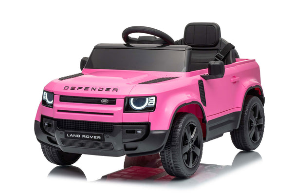 Macchina Elettrica per Bambini Licenza Land Rover Defender Small 12V con Telecomando Rosa acquista