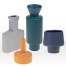 Set 2 Vasi Piedistallo H 12 cm