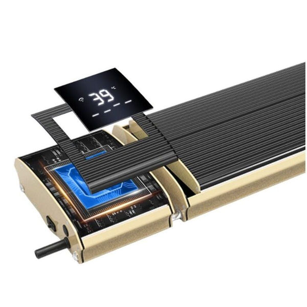 online Pannello Radiante Riscaldante Wi-Fi ad Infrarossi 110x18,9x6,7 cm 1800W Sined Nero