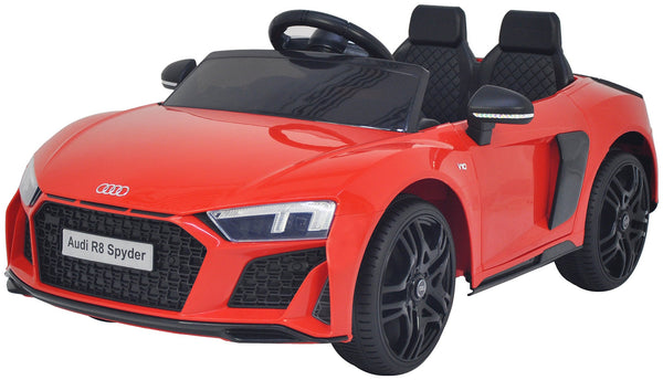 sconto Macchina Elettrica per Bambini 12V con Licenza Audi R8 Spyder Rossa
