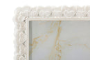 Cornice Hearty 25,3x1,8x30,5 cm in Resina e Vetro Argento      