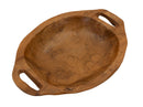 Svuotatasche Wan 37x26,5x7 cm in Teak Riciclato      