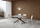 Tavolo Allungabile 130/234x90 cm Volantis Cashmere Gambe Multicolore 4/C      