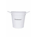 Secchiello Frutta Secca  1 Litro in Metallo VdE Tivoli 1996 Bianco
