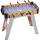 Mini Calcio Balilla Tavolo da Gioco 89x61,5x70 cm 2 Segnapunti Manuali in MDF Viola      