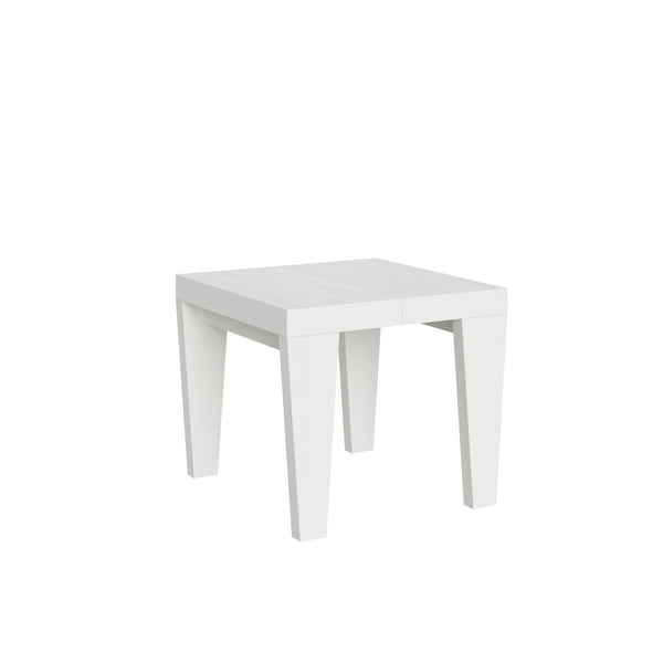 acquista Tavolo Allungabile 90-246x90x77 cm Spimbo Bianco Frassino