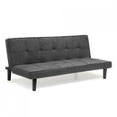 Divano Letto 179x91x76 cm in Tessuto Grigio