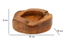 Svuotatasche Erusi Plus Ø21x6 cm in Teak Riciclato      