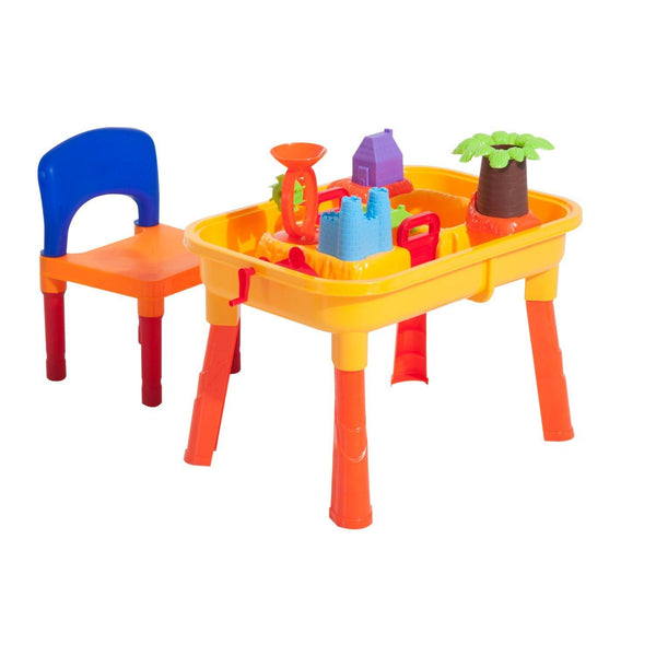 Set Gioco 32 pezzi con Tavolo Sedia Castello Formine acquista