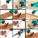 Mini Smerigliatrice Elettrica 130W Fresa Drill in Valigetta Strumento Rotativo 