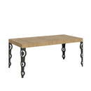 Tavolo Allungabile 180-440x90x77 cm Karamay Quercia Naturale