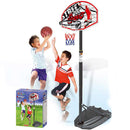 Basket Canestro Piantana per Bambini Altezza Regolabile 230 cm Base Riempibile      